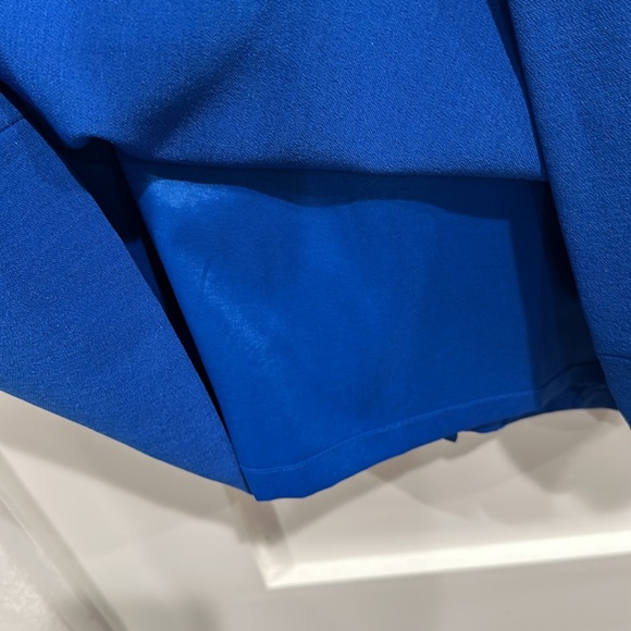 Adrianna Papell Midi Blue Dress - Picture 7 of 8